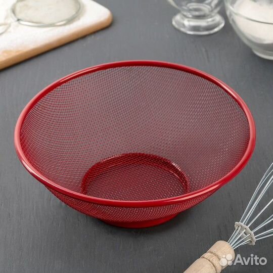 Сито-корзинка Доляна «2 в 1», d21 см, цвет микс