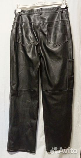 Кожаные брюки женские экокожа 50 р бренд you wanna
