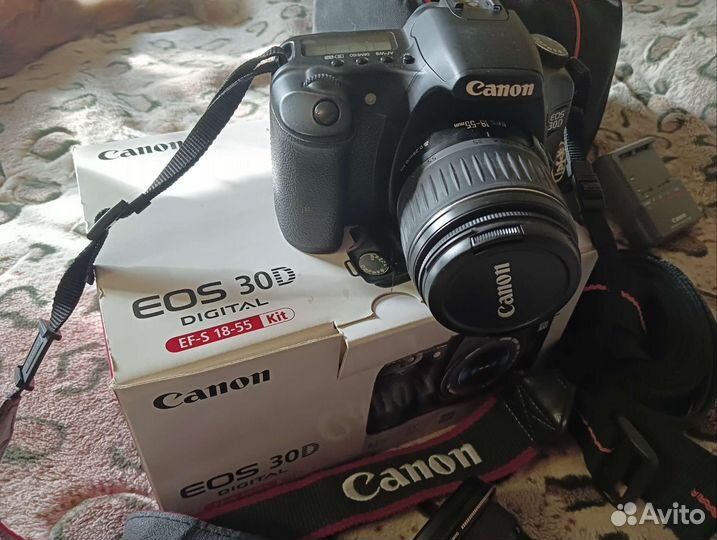 Зеркальный фотоаппарат canon 30d