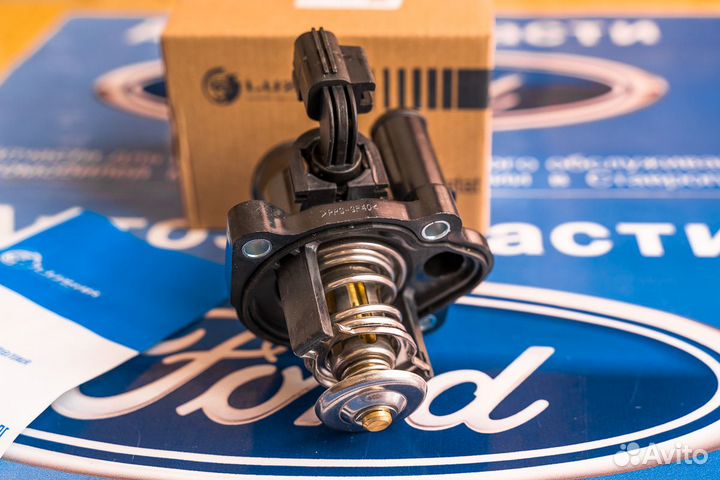 Термостат Форд Мондео 3 2000-2007 с подогревом 98