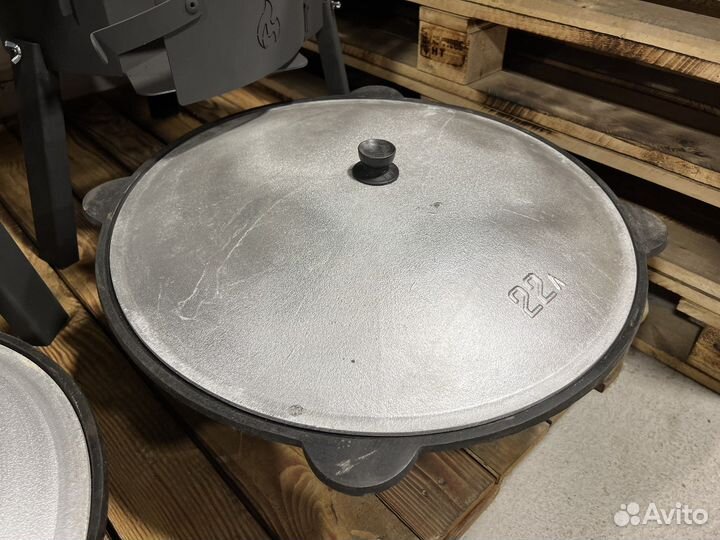 Казан чугунный Наманган 4 - 22 л казан узбекский