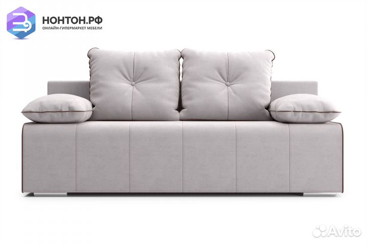 Диван еврокнижка Лестер бежевый