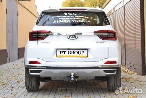 Фаркоп Chery Tiggo 4 2021- съемное крепление шара