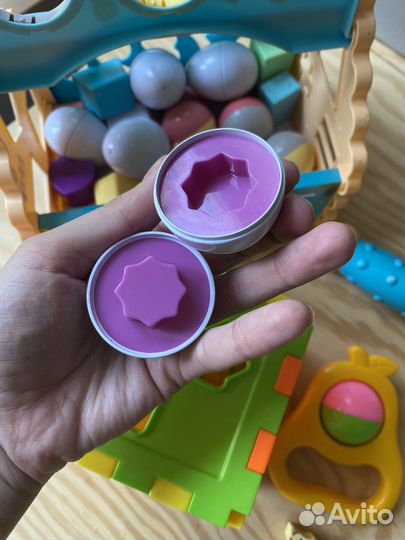 Пакетом игрушки от 0 до 2 лет