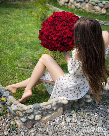 101 роза букеты доставка