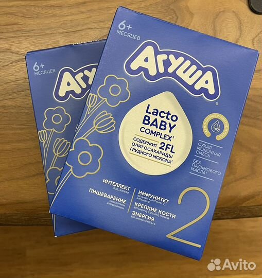 Смесь Агуша 2