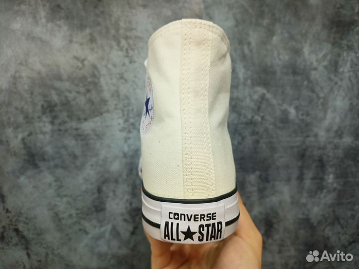 Кеды Converse white high