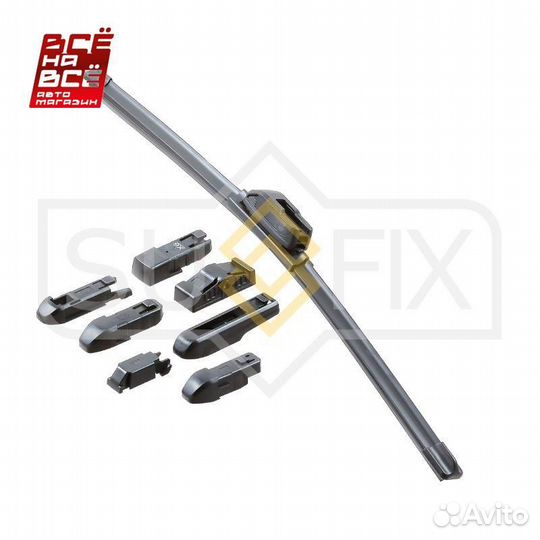 Щетка стеклоочистителя бескаркасная, 450мм