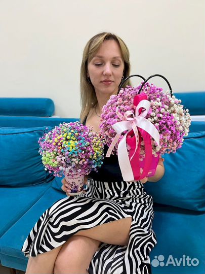 Живые цветы букеты