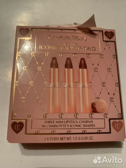 Charlotte tilbury набор мини помад