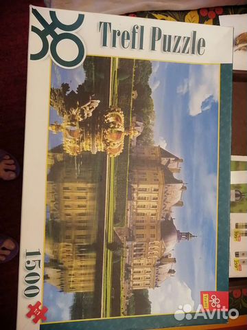 Пазлы новые 1500 элементов