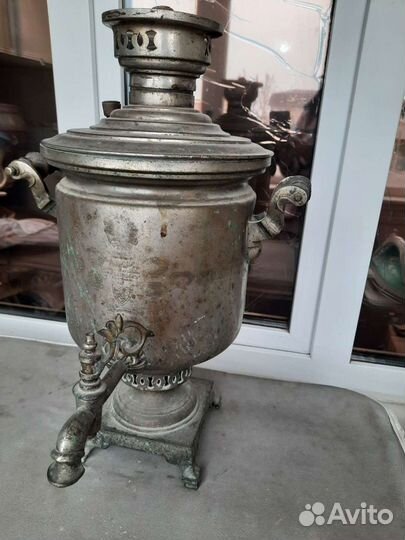 Самовар старинный баташевский С печатями 1850 года
