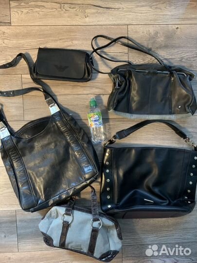 Кожаные женские сумки бу