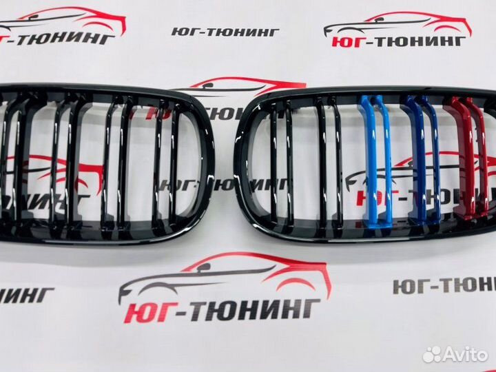 Ноздри BMW 3 E92 2005-2010 Черный глянец с