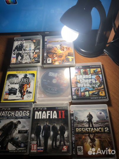 Игровые диски на ps3