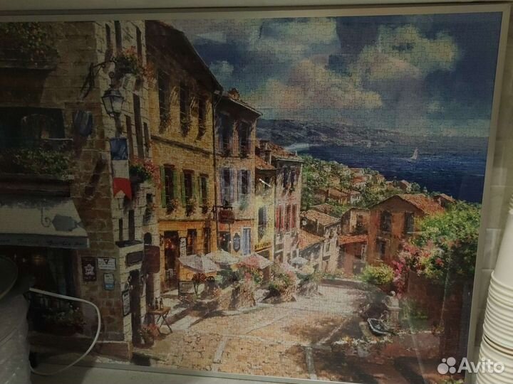 Сборка пазлов на дому