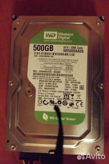 WD5000aads