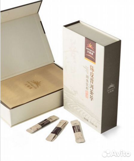 Чай Пуэр с мандариновыми корочками