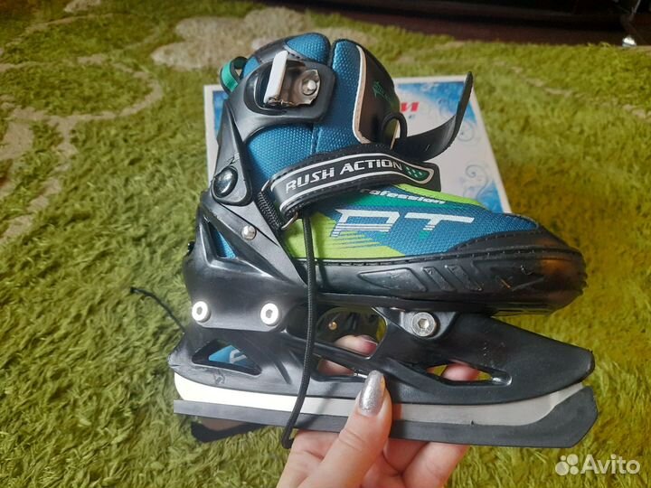 Коньки детские раздвижные 29-32