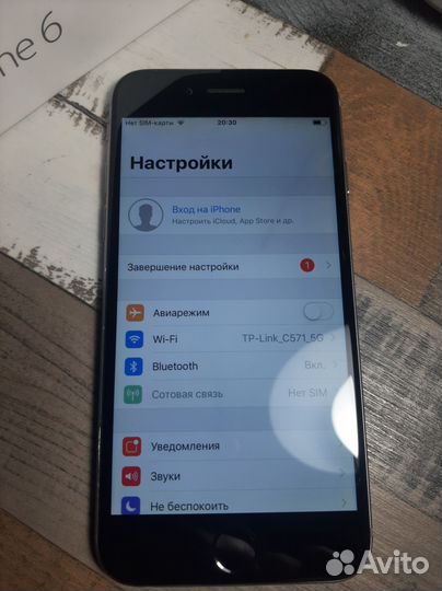 iPhone 6, 16 ГБ