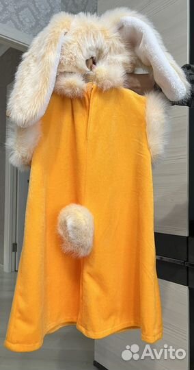 Костюм зайца для девочки