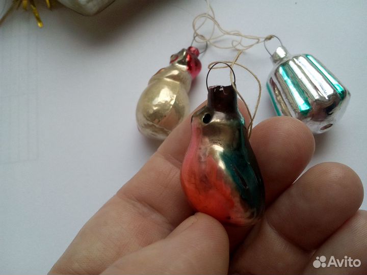 Елочные игрушки СССР