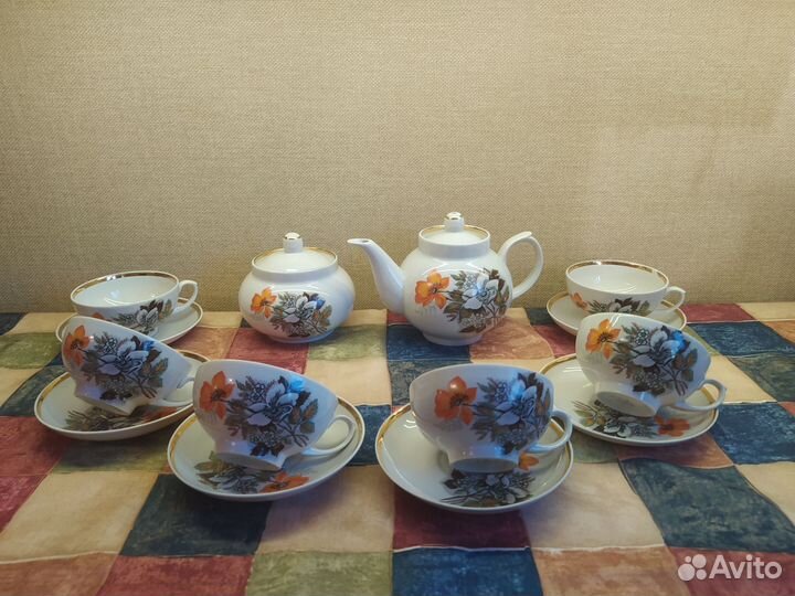 Чайный сервиз СССР дулево
