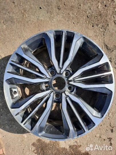 Geely emgrand X7 диск литой поврежден