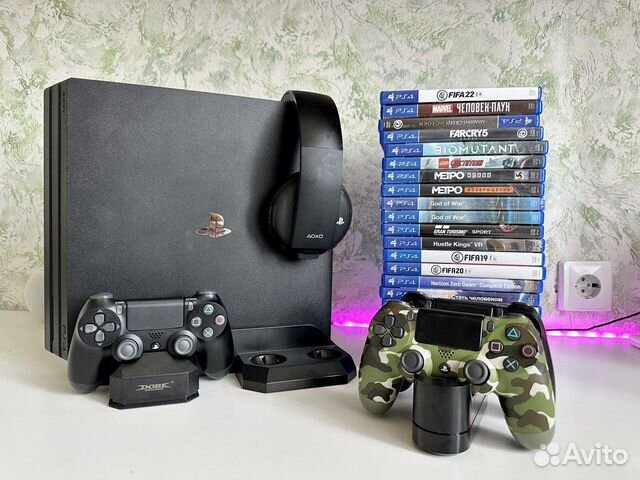 Sony PlayStation 4 Pro + 549игр объявление продам