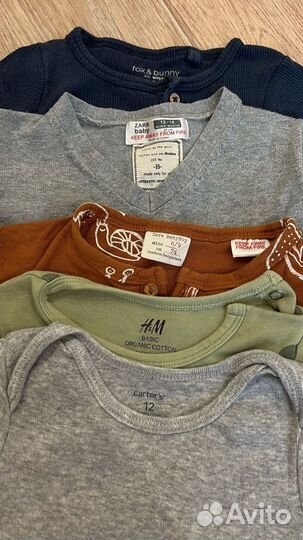 Вещи пакетом на мальчика 74-80-86