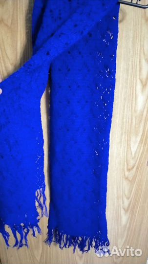 Шарф женский вязаный