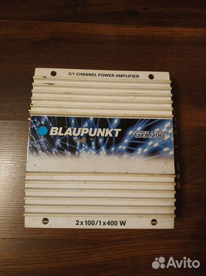 Сабвуфер DLS M 212 500W + Усилитель Blaupunkt GTA