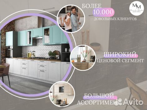 Кухня с антресолями