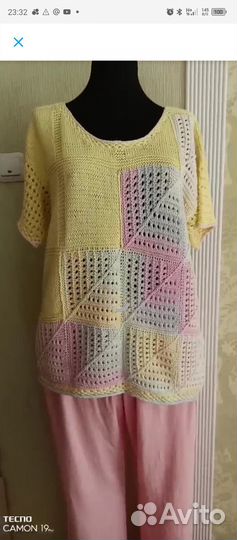 Кофта вязаная ручной работы. Оплачено