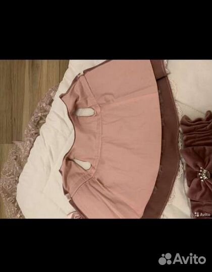 Комплект на выписку для девочки