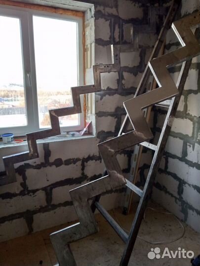 Каркас лестницы