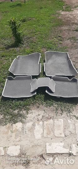 3D коврики eva с бортами chery fora