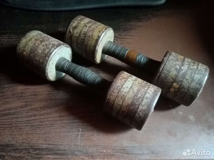 Гантели разборные по 5.5 кг СССР 70-е годы