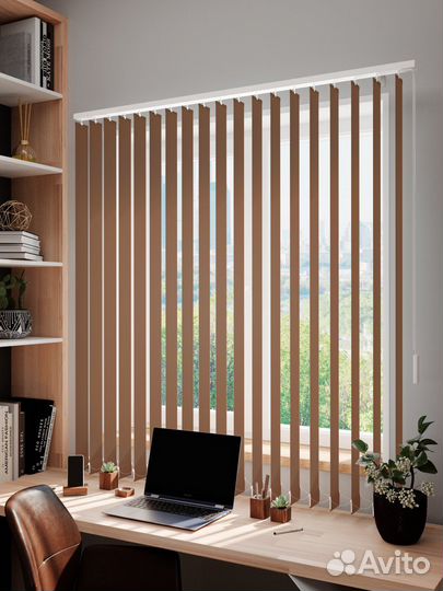 Жалюзи вертикальные Бирюзовые RAL9195