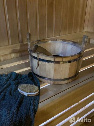 Семейная баня на дровах