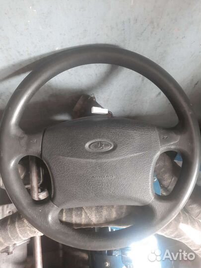 Руль priora 1 с подушкой