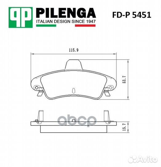 Колодки тормозные дисковые задние ford mondeo I