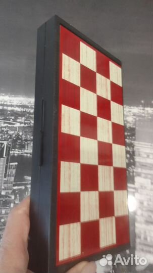 Шахматы нарды шашки 3 в 1