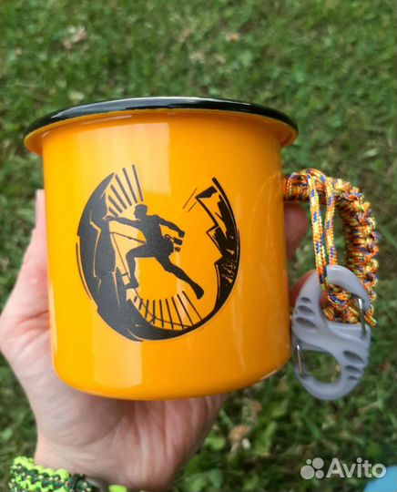Эмалированная кружка