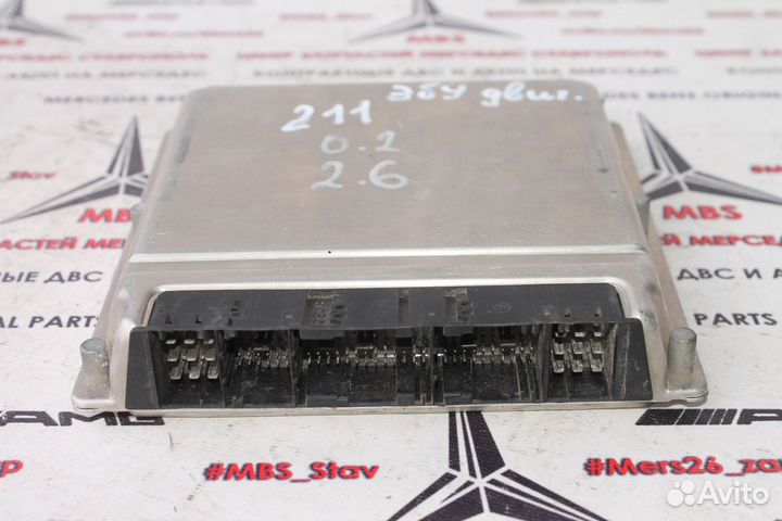 Блок двигателя m112 w210 w211 мерседес