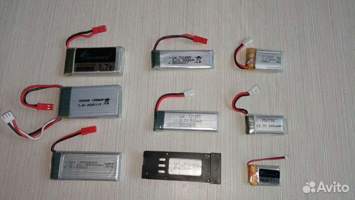 Аккумуляторы для р/у моделей