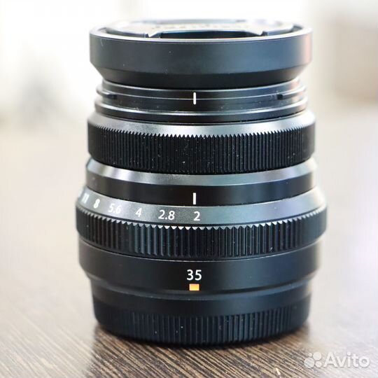 Объектив Fujifilm XF 35mm f/2 R WR черный