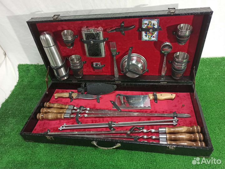 Шашлычный набор в кейсе