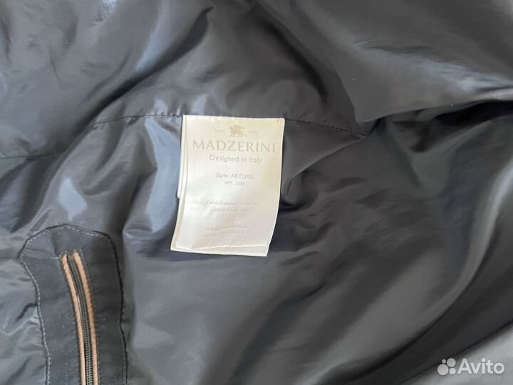 Пуховик мужской madzerini