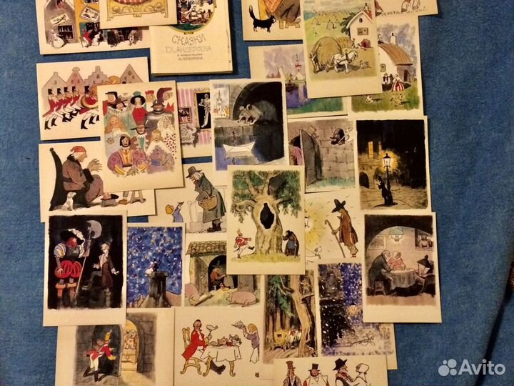 Открытки Сказки Андерсена